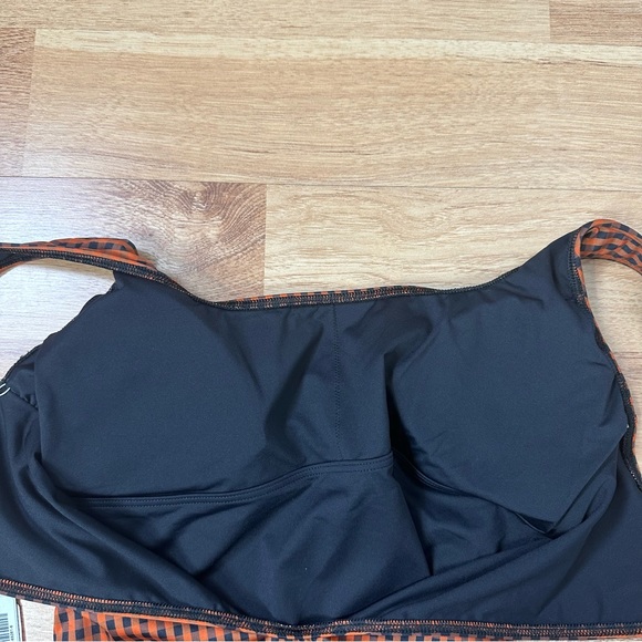 Everlane Nyle Gingham One Piece Swim Suit - Picture 8 of 11